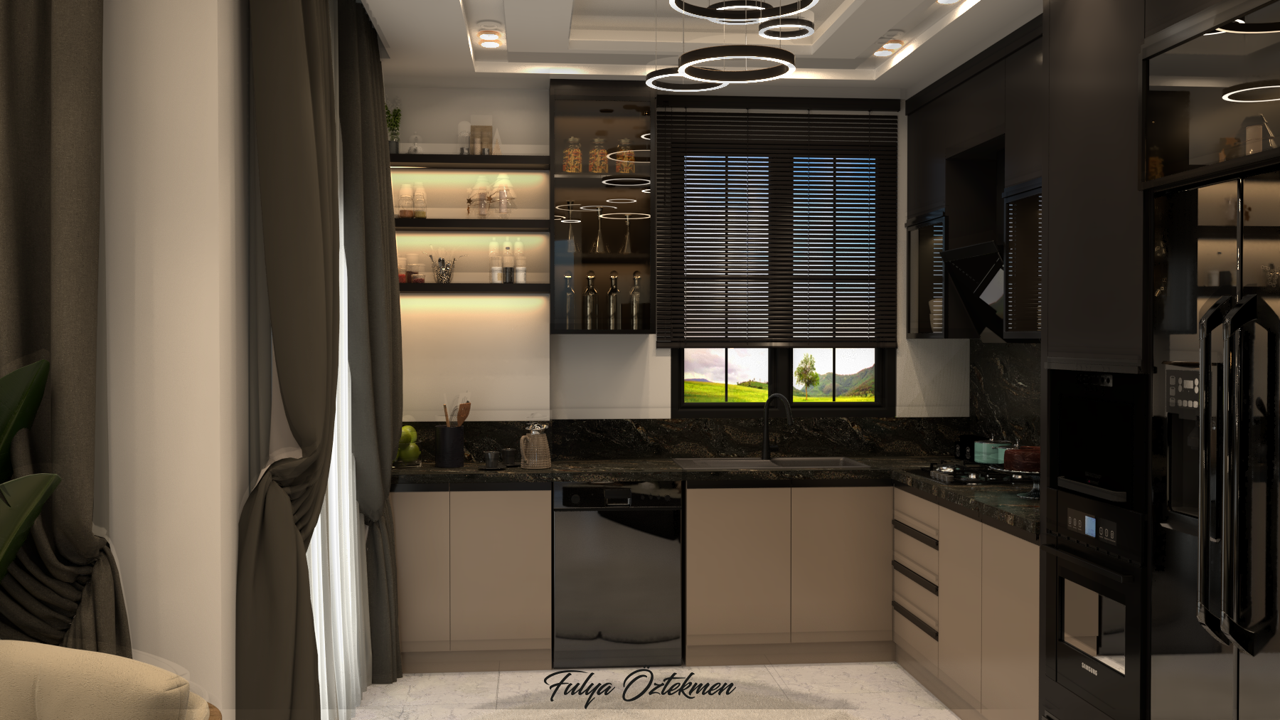 Marka Deluxe Daire 1 4